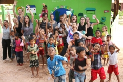 Photo de groupe avec la classe gérée par Evasoleil