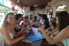 Un repas à l'hôtel de Siem Reap