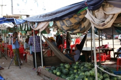 Un marché d'un petit village