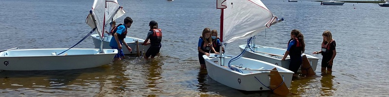 La voile au lac d'Hourtin
