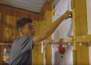 Planning d'activités en colo surf