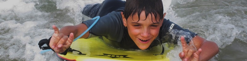 la glisse en bodyboard