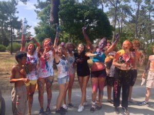 Photo des groupes d'âges en colonie multisport nautique