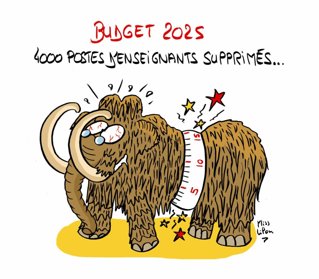 4000 postes de profs en moins