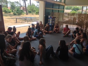 Expression en colonie de vacances pour préados