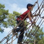 Parcours accrobranche enfants - Colonie accrobranche